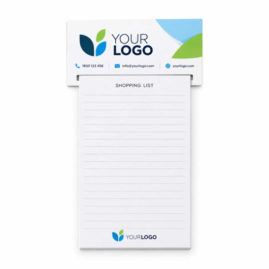 Magnetic Shopping Lists Branded 2